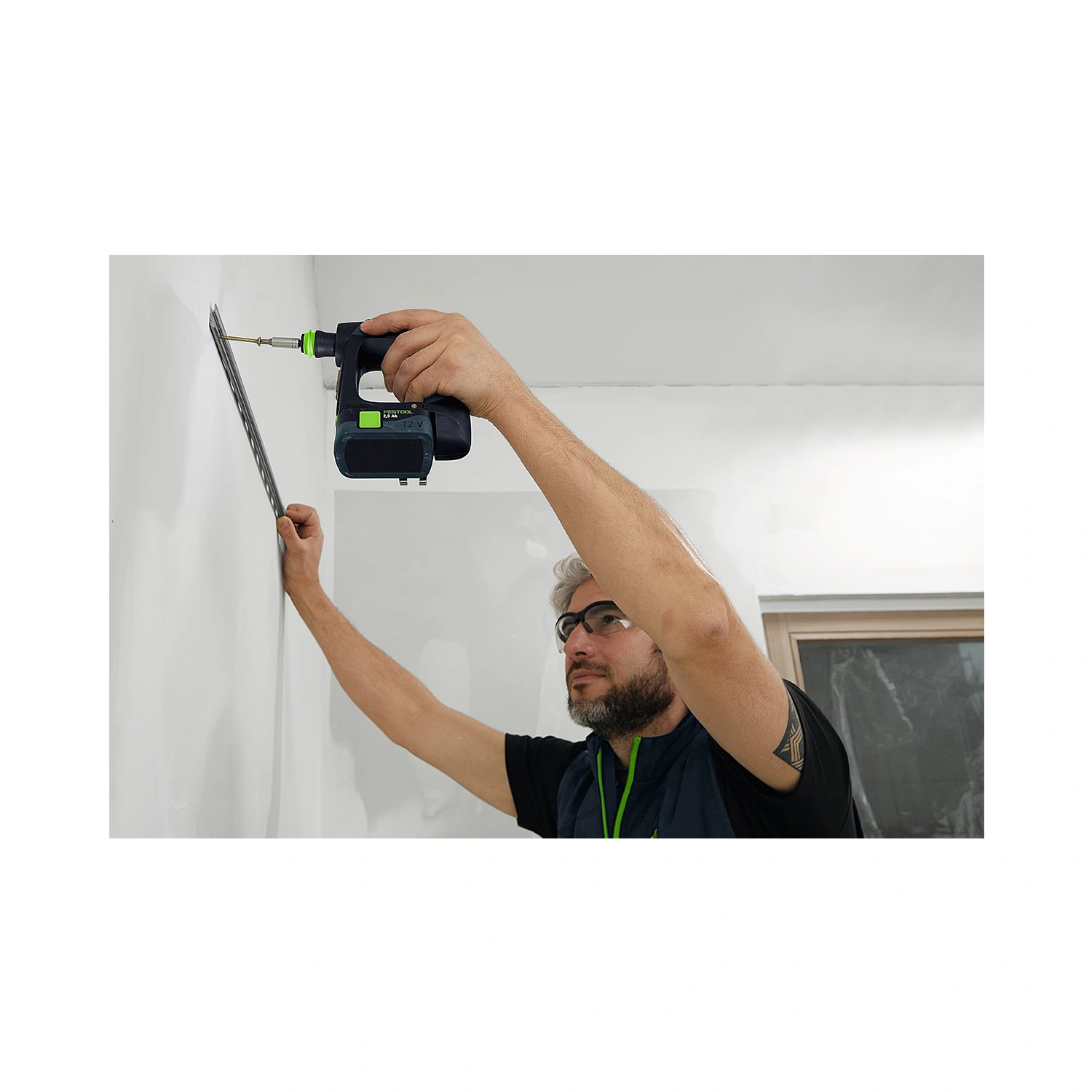 Festool CXS 12 2,5-Plus 12V Li-ion Accu-schroefboormachine Set (2x 2.5Ah Accu) dans Systainer