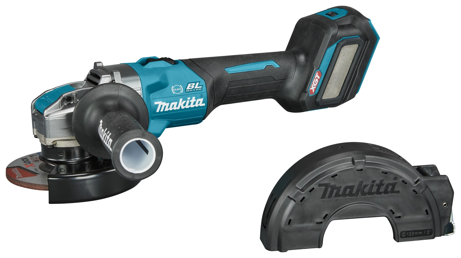 Makita GA041GZ 40V Max Li-Ion accu haakse slijper body - X-Lock - 125mm-image