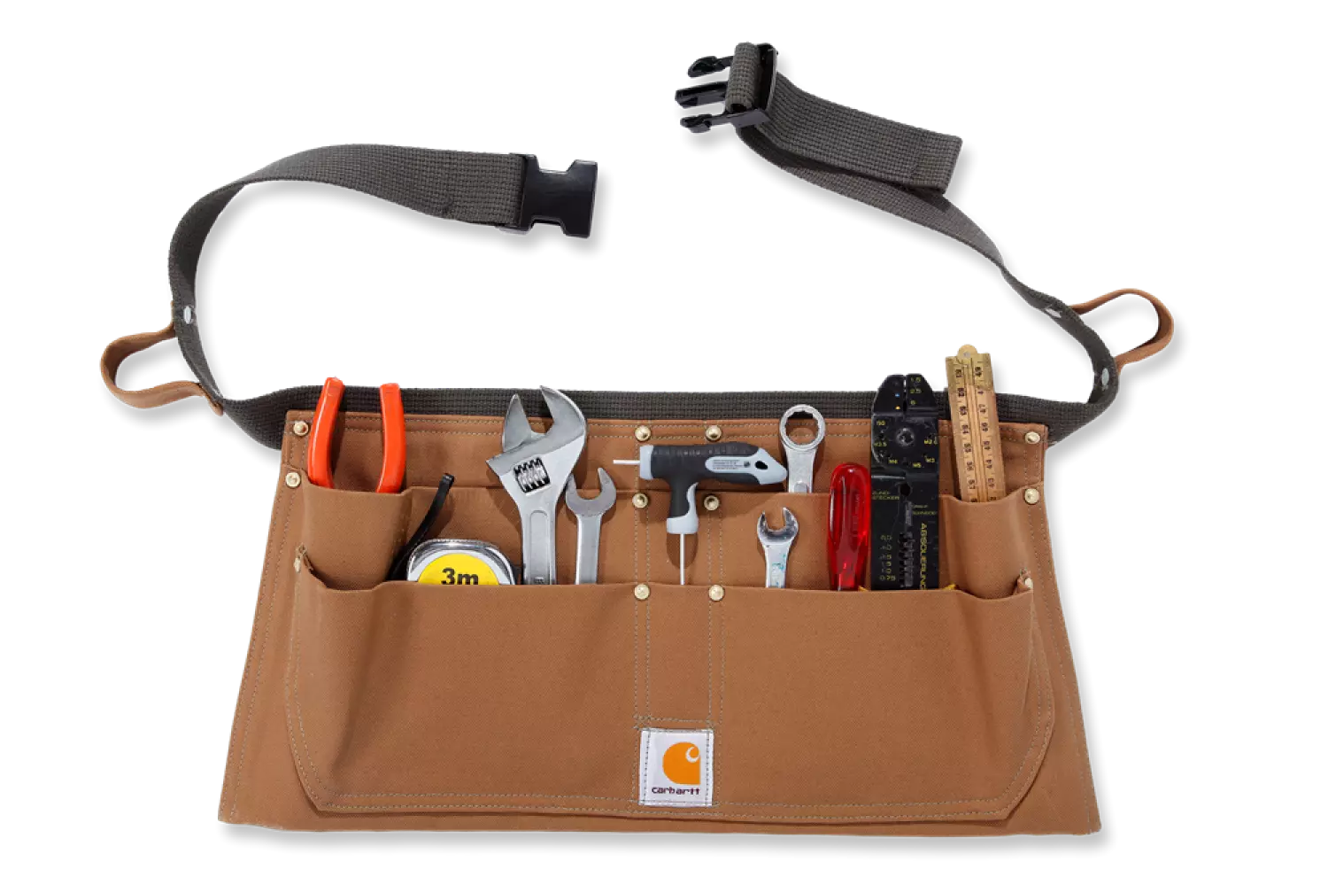 Carhartt Tablier demi-long en toile Carhartt marron - M-image