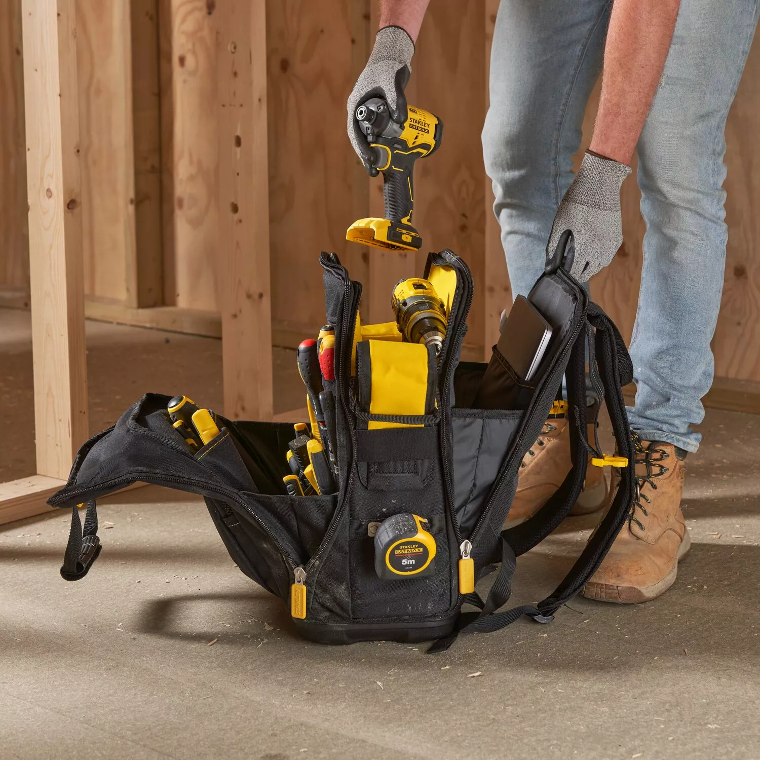 Stanley FMST1-80144 Gereedschapsrugzak Quick Access