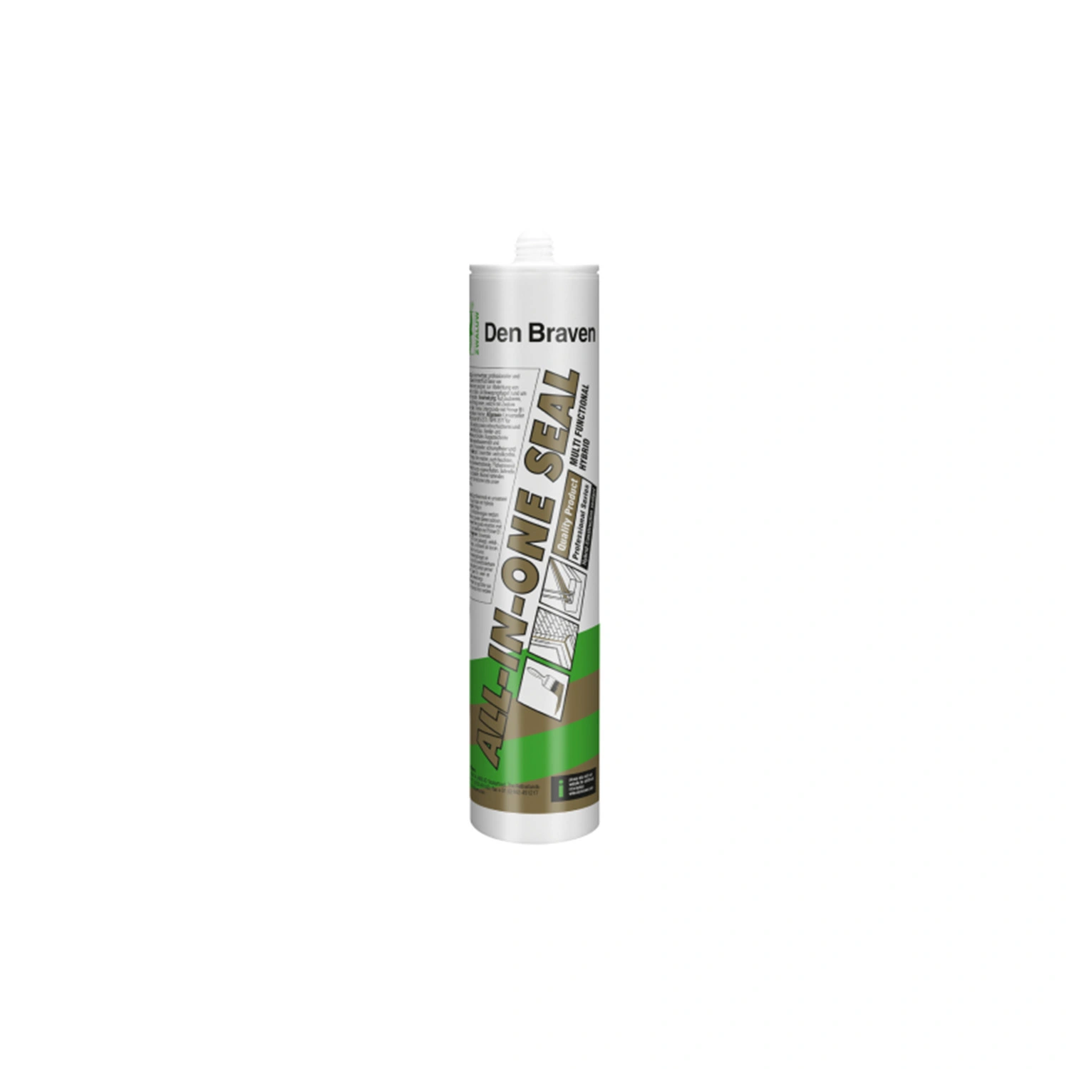 Zwaluw Den Braven 31067996 All-In-One-Seal Afdichtingskit - Grijs - 290ml
