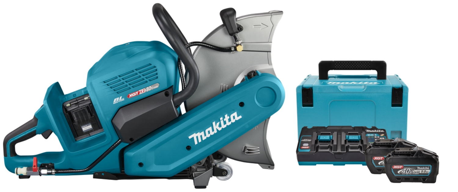 Makita CE001GT202X XGT Découpeuse sans-fil - 2 x 40V max Li-ion - 2 batteries 5,0 ah - Mbox - 355 mm-image