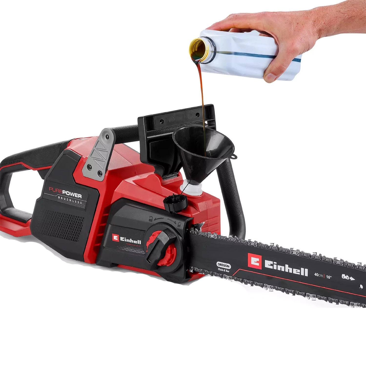 Einhell Professionnel GP-LC 36/40 Li BL-Solo 2x 18V Li-Ion scie à chaîne sans fil - 40 cm - sans balais-image