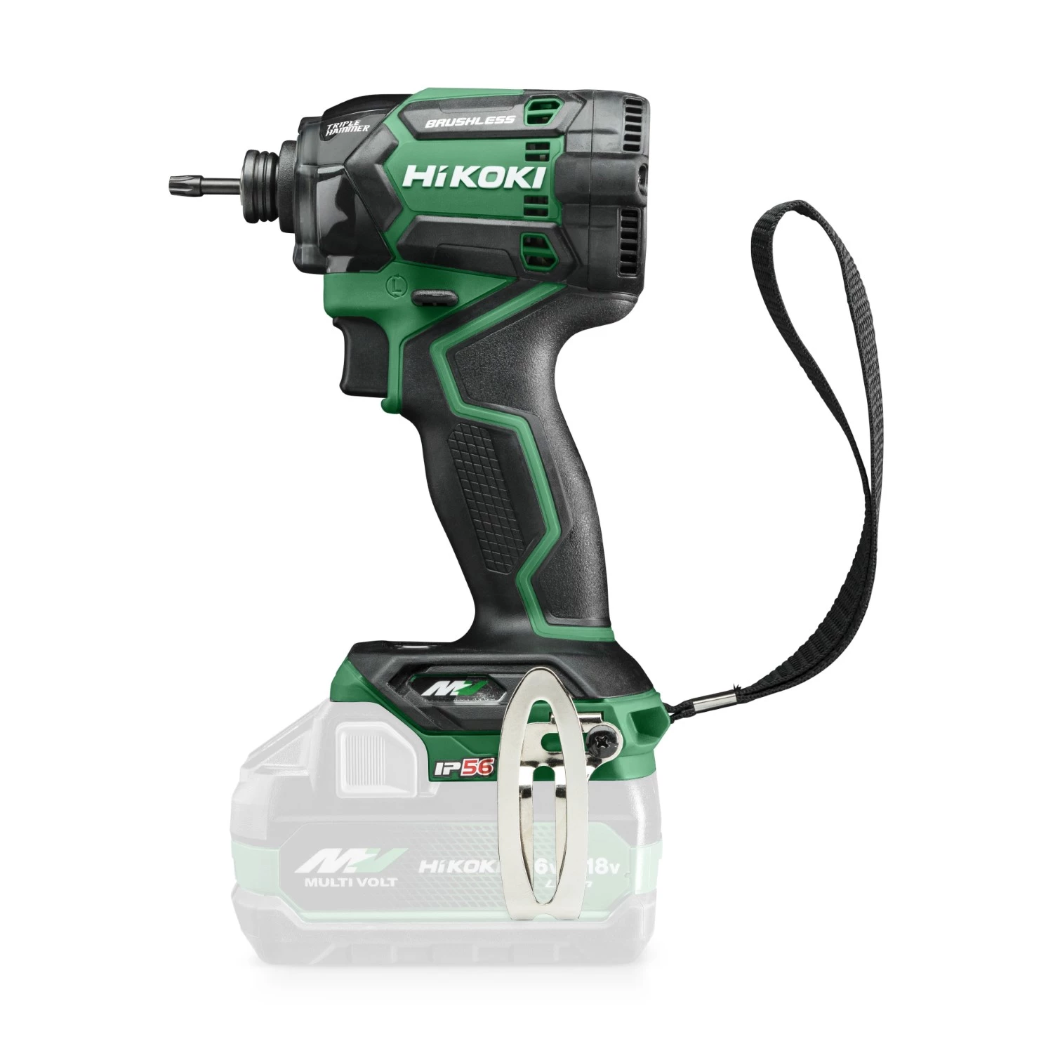 HiKOKI WH36DCW2Z 36V Li-Ion accu slagschroevendraaier body in HSC - 215Nm - koolborstelloos-image