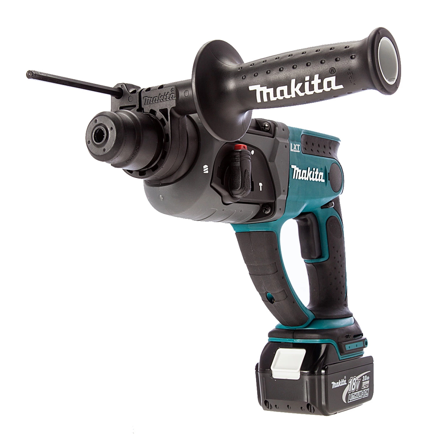 Makita BHR202RFJ 18V Li-Ion accu SDS-plus combihamer set (2x 3.0Ah accu) in Mbox - 2,0J-image