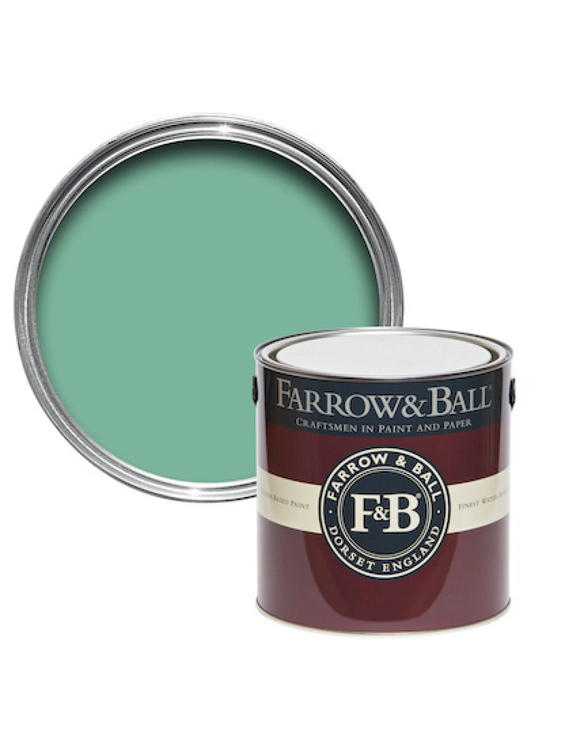 Farrow & Ball Estate Eggshell Arsenic No.214 - 2.5L-image