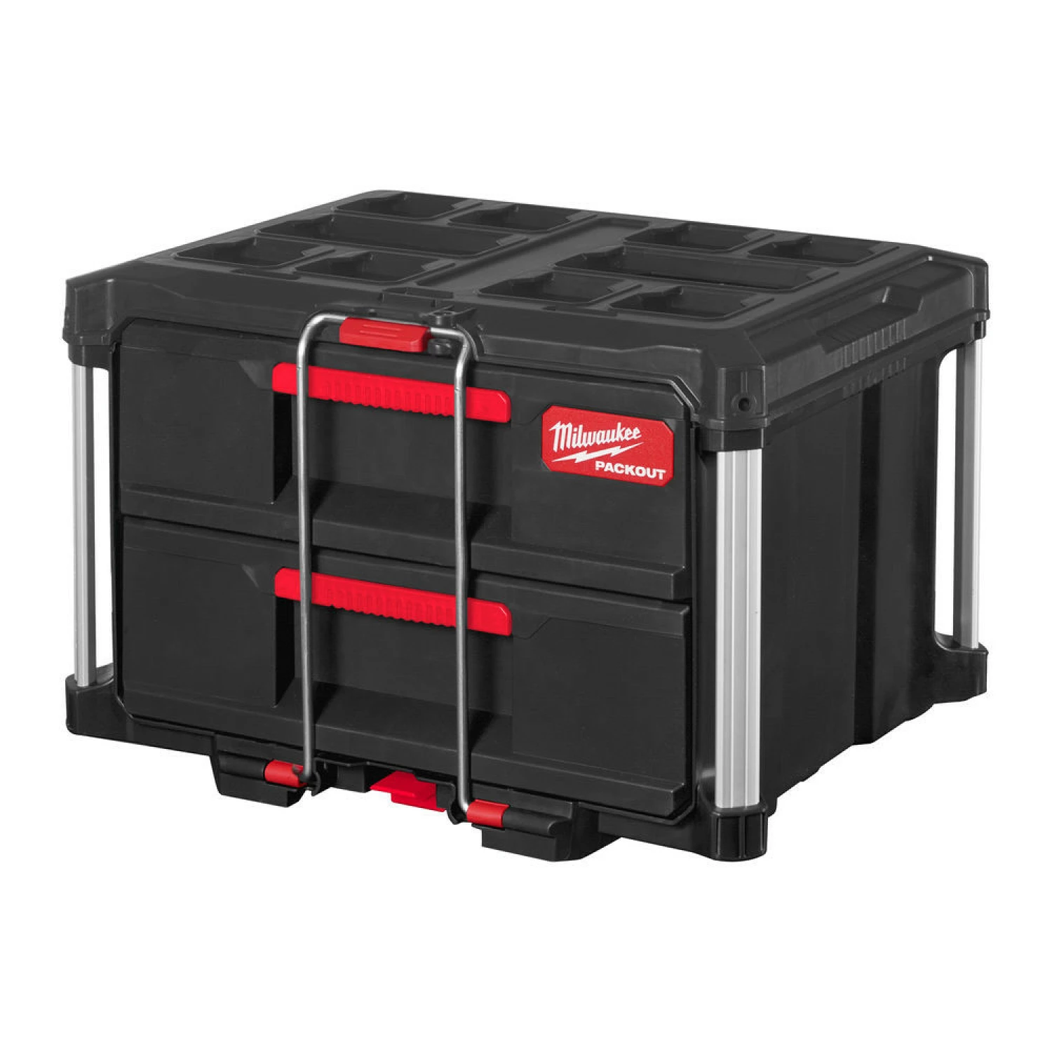 Milwaukee 4932472129 Packout - Boîte à outils - avec 2 tiroirs