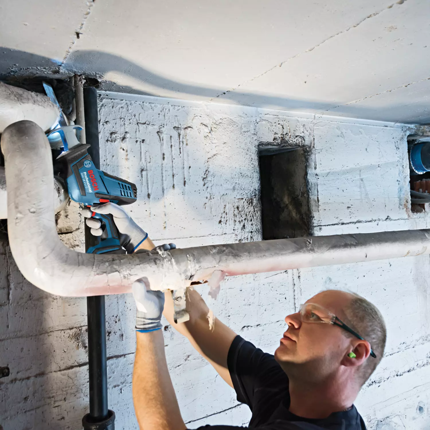 Bosch GSA 18 V-LI C 18V Li-Ion accu reciprozaag body - snelwissel-image