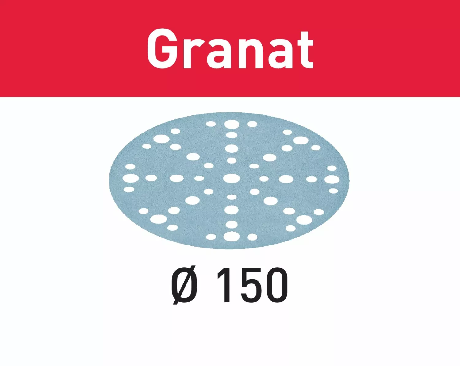 Festool 578137 STF D150/48 P220 GR/10 Schuurschijven - 150 x P220 - Granat - 10st-image