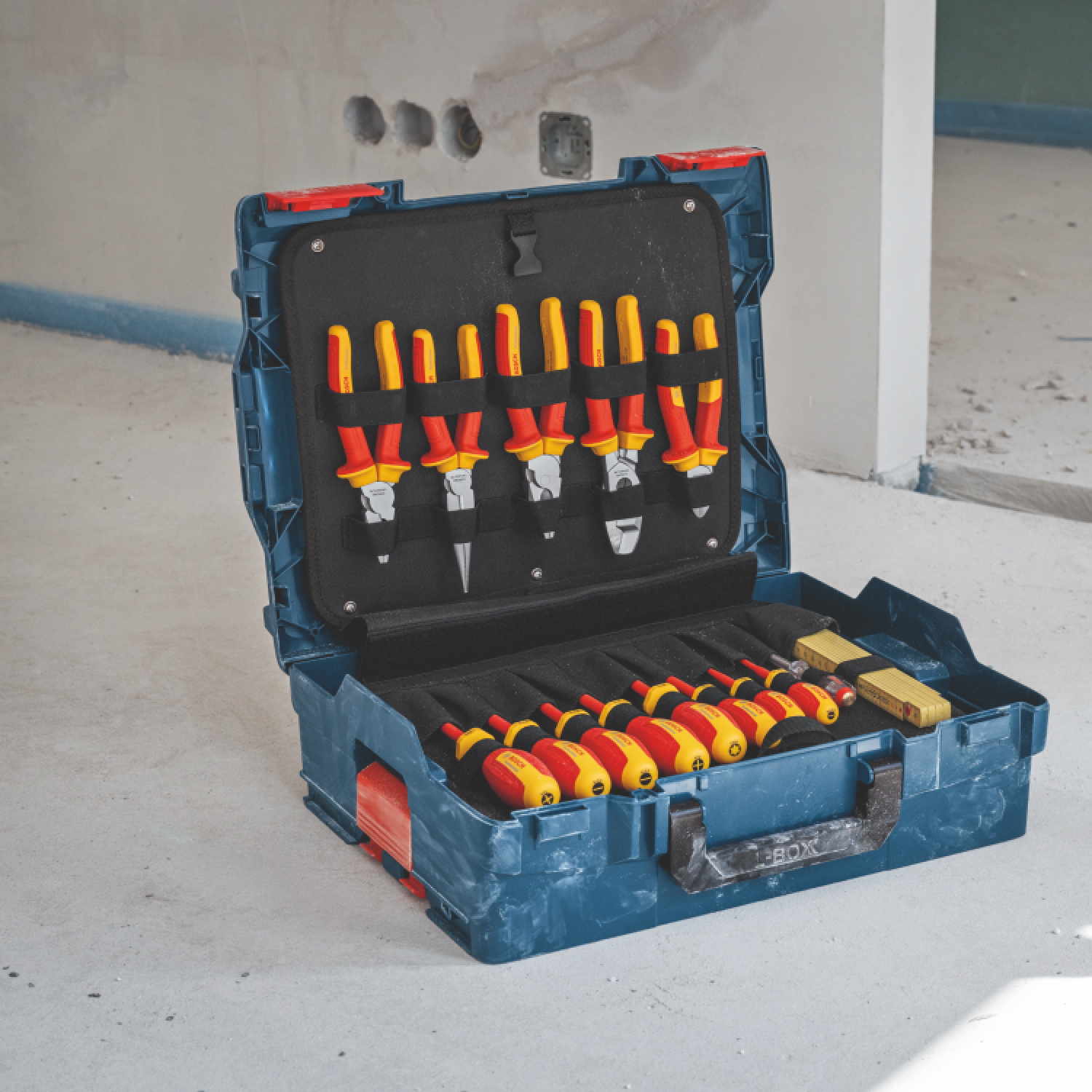 Bosch 1600A02NG4 VDE Gereedschapset in L-Boxx - 37-delig - voor elektriciens-image
