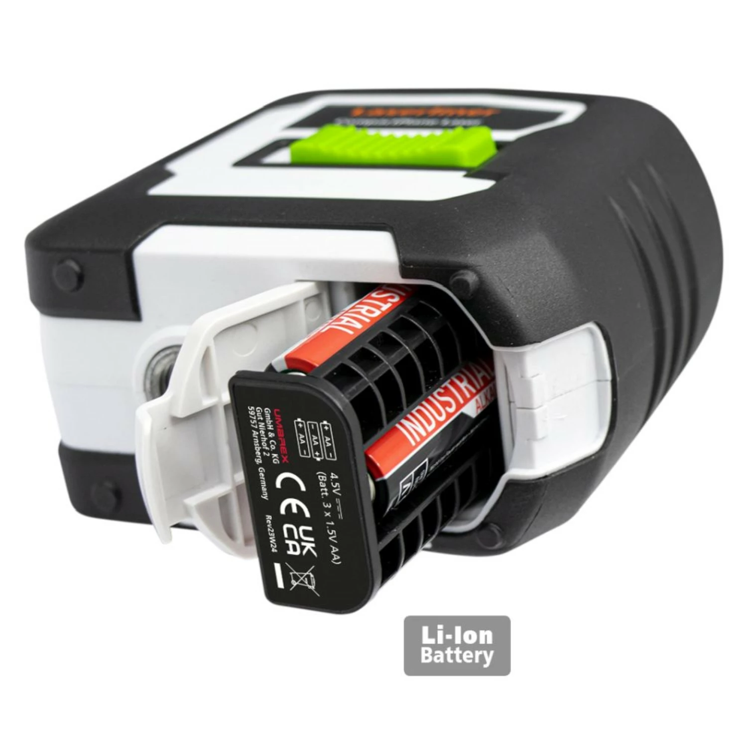 Laserliner CompactPlane-Laser 3G Kruislijnlaser set incl. statief in tas - 3 lijnen - groen - 30m-image