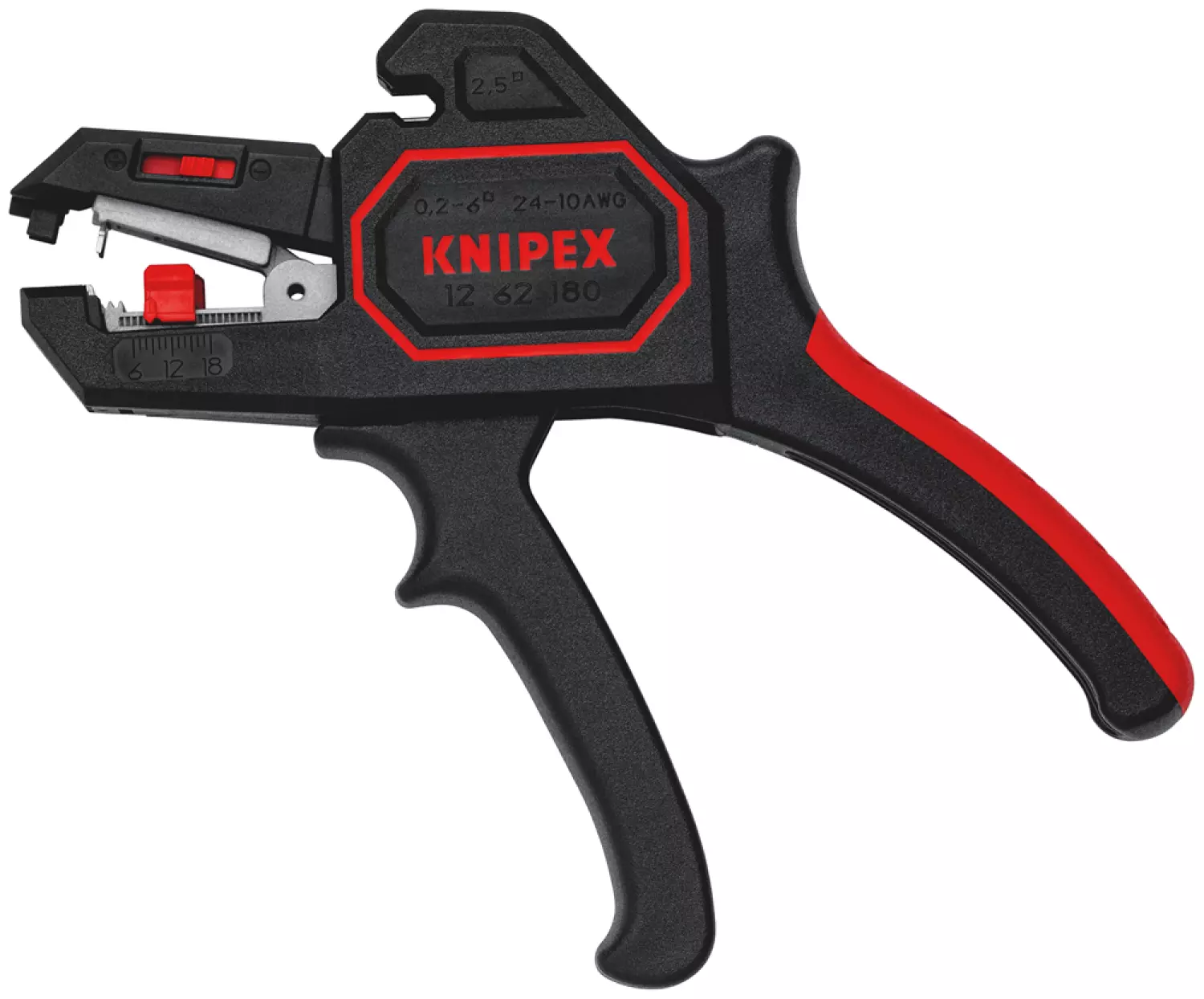 Knipex 1262180 Afstriptang - Zelfinstellend - 180mm-image