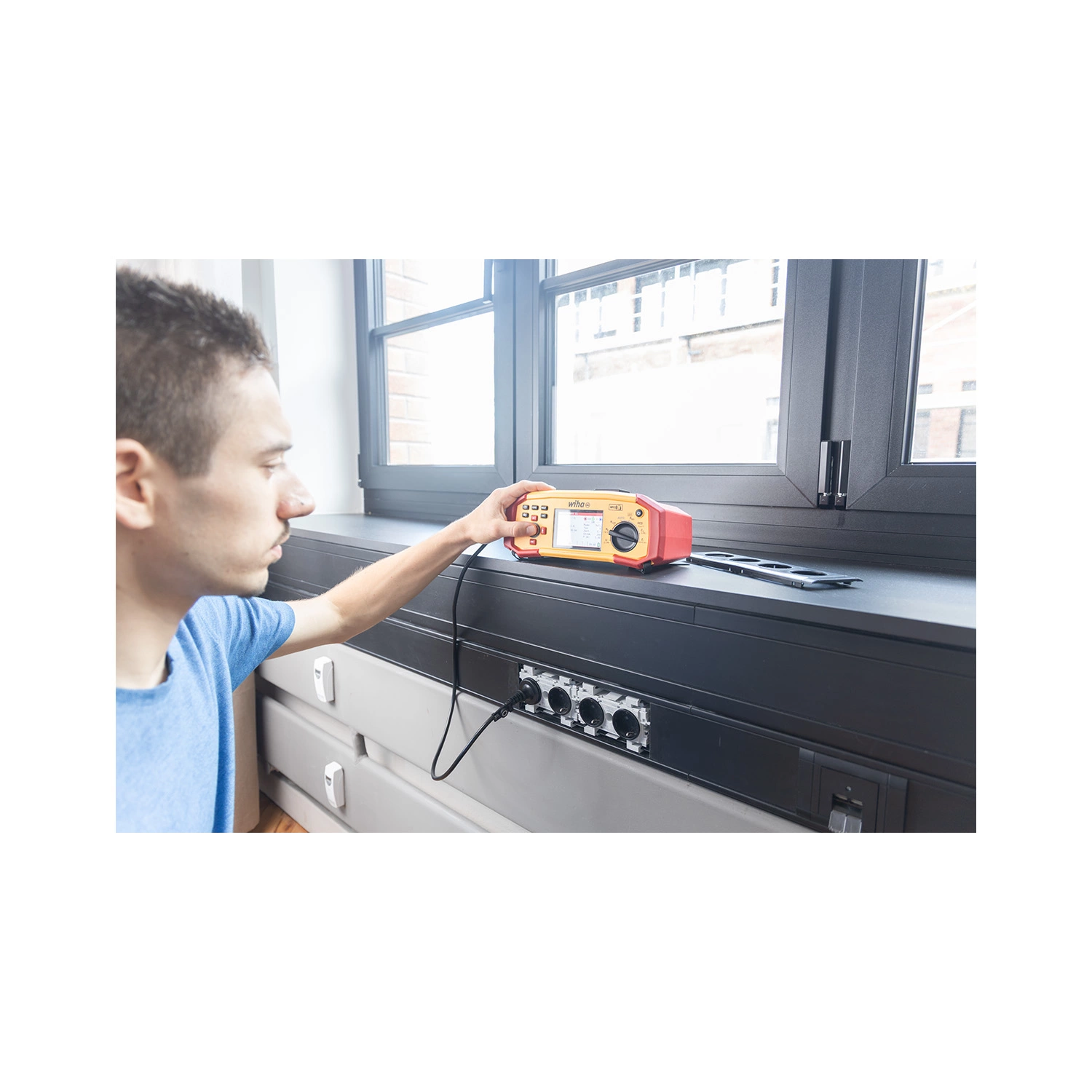 Wiha 47216 Installatietester set MFT one in koffer - incl. gereedschap en toebehoren