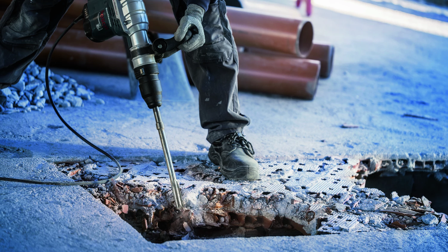 Bosch 2607017368 SDS-Max 4 delige Beitelset-image