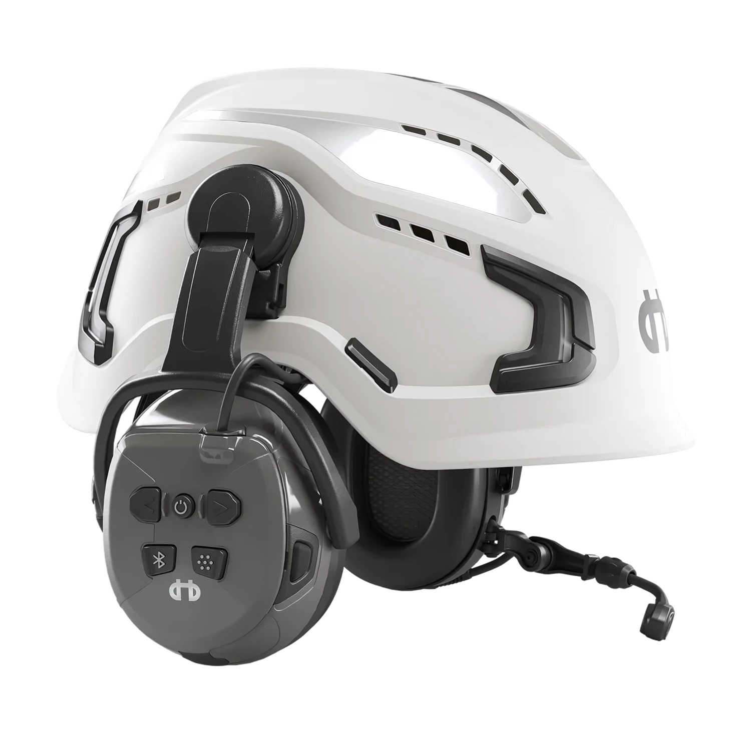 Hellberg Casque de sécurité Sector ABS avec ventilation - DCS - Blanc-image