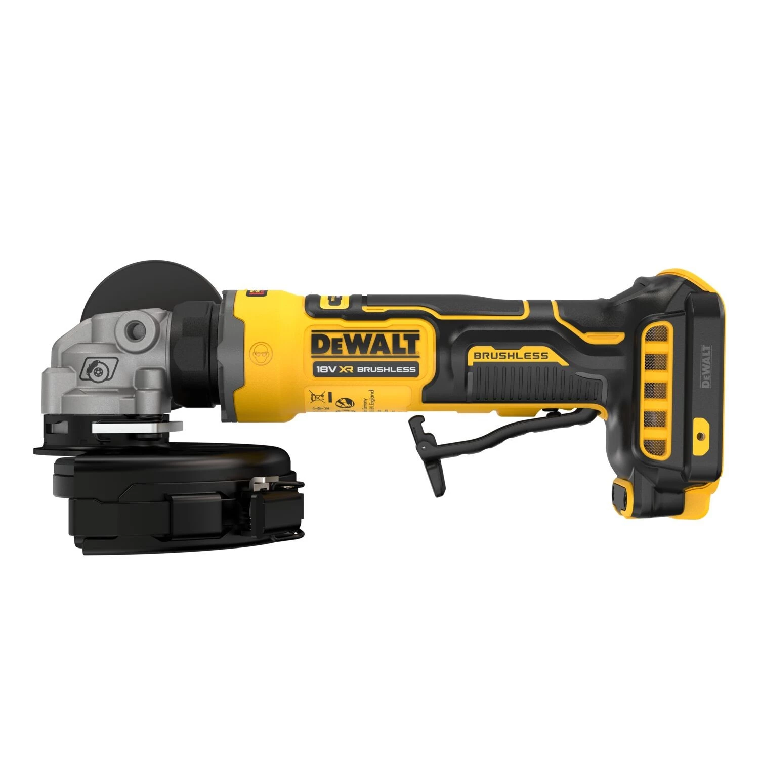 DeWALT DCG404NT Meuleuse d'angle compacte à batterie Li-ion 18 V dans TSTAK - 125 mm-image