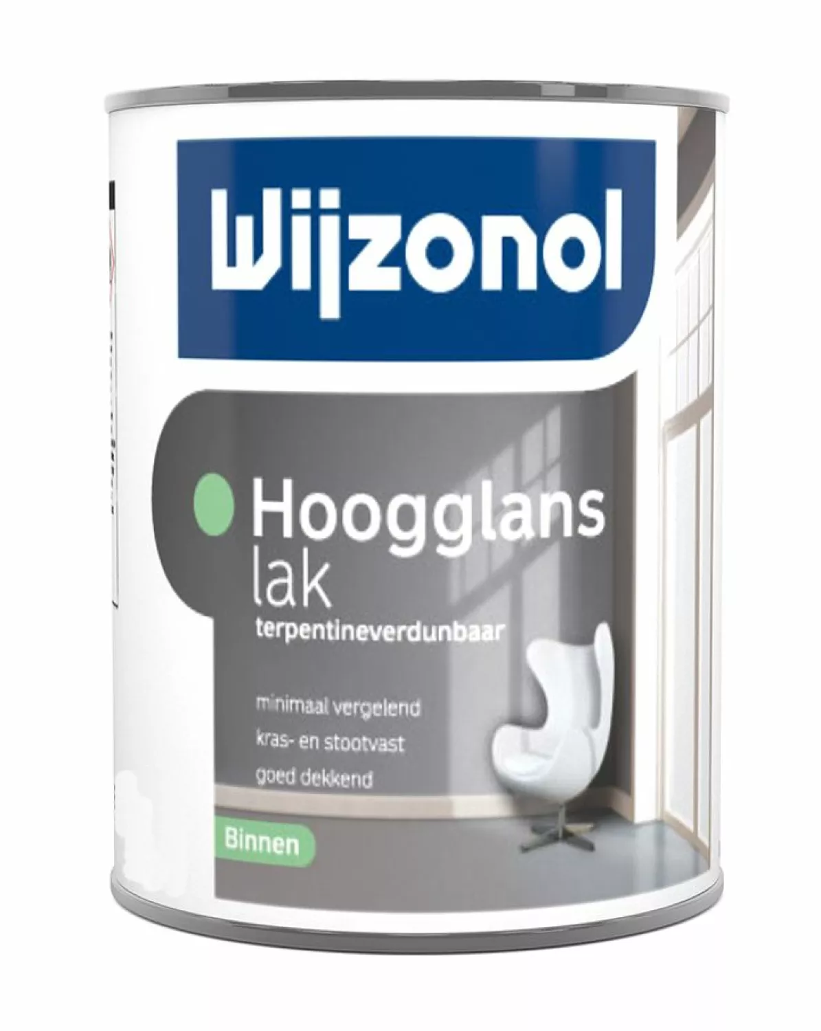 Wijzonol Hoogglanslak Interieur terpentineverdunbaar - op kleur gemengd - 0,5L-image