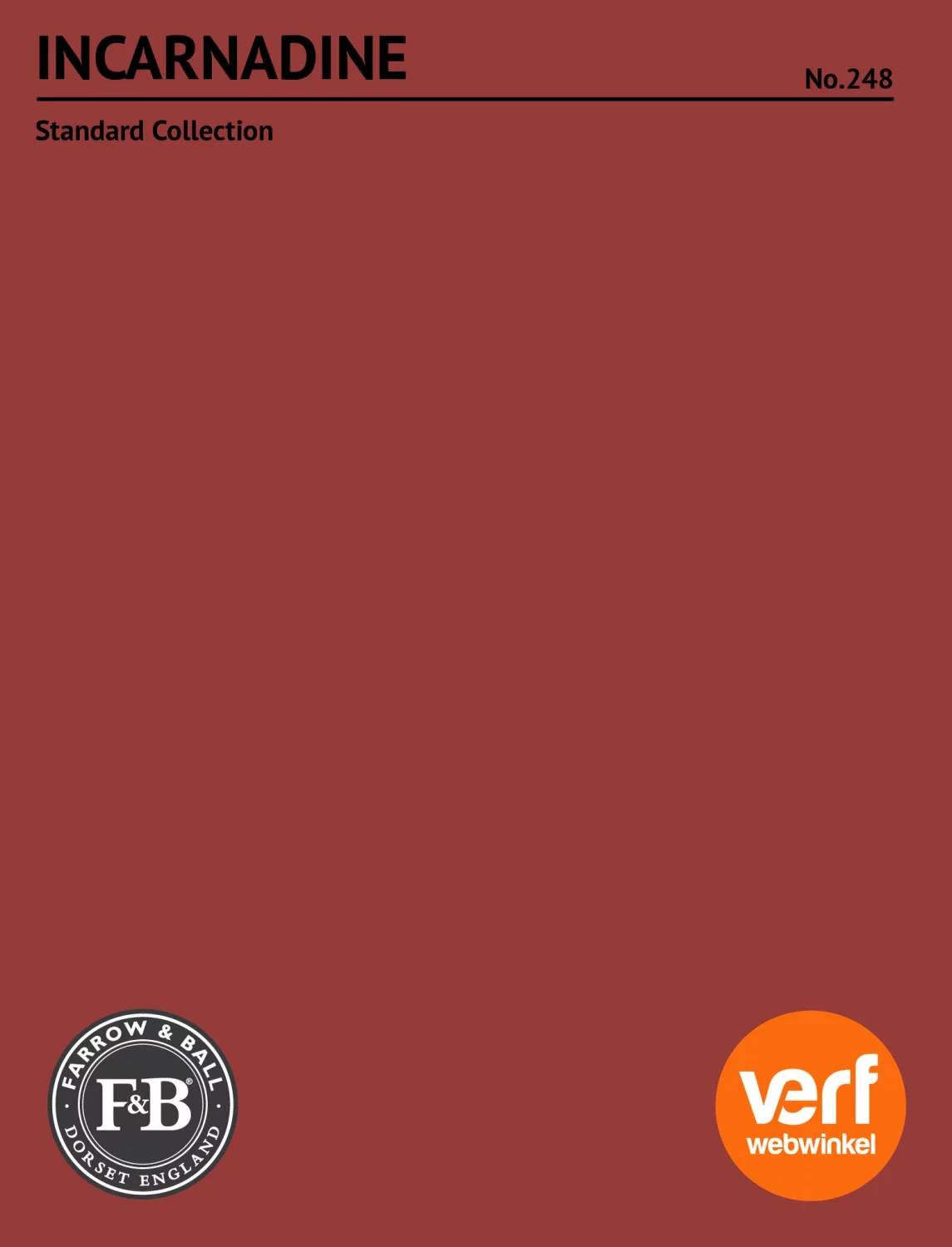 Farrow & Ball Full Gloss Incarnadine No.248 0,75L-image