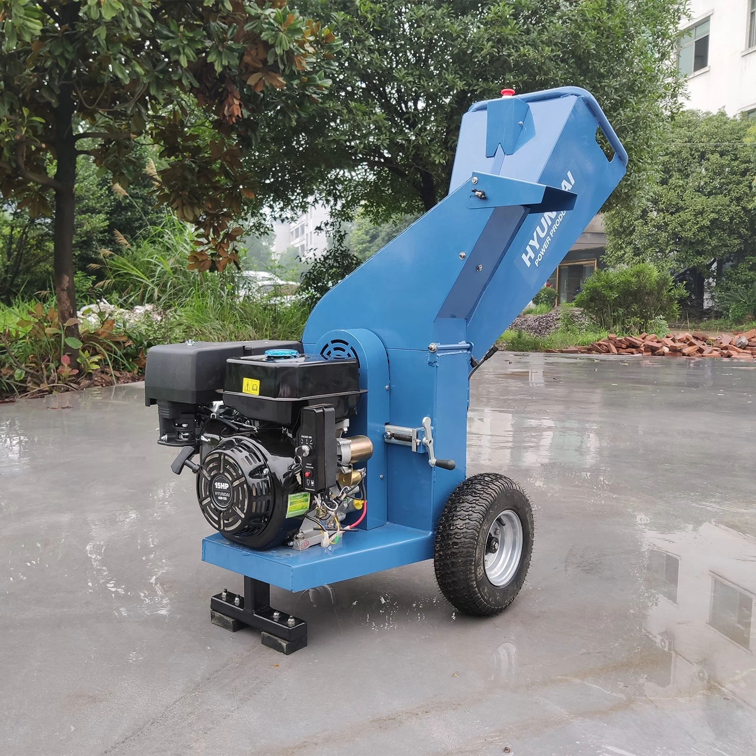 Hyundai 57387 broyeur à essence 420 cm³ - 15 CV-image