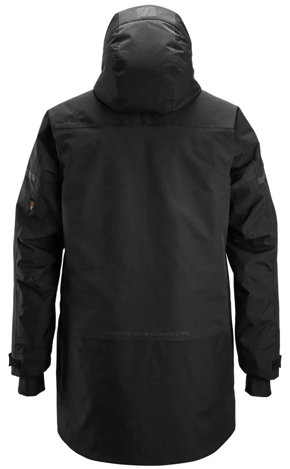 Snickers 1801 AllroundWork Waterdichte Isolerende Parka - Zwart - L