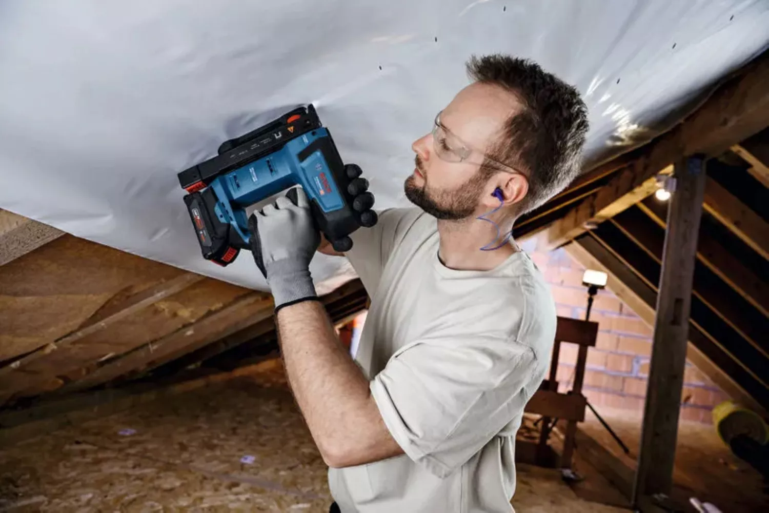 Bosch GTH 18V-14 18 V sans fil Agrafeuse dans L-boxx - 10,6 mm - 6-14 mm-image