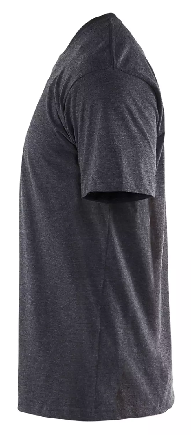 Blåkläder 3300 T-shirt Zwart/Mêlee - L-image