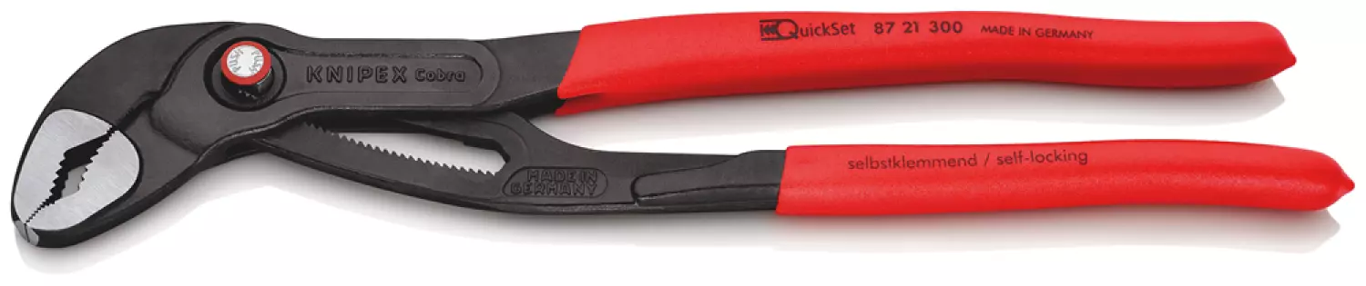 Knipex 87 21 300 Cobra QuickSet Hightech-waterpomptang - 300 mm-image