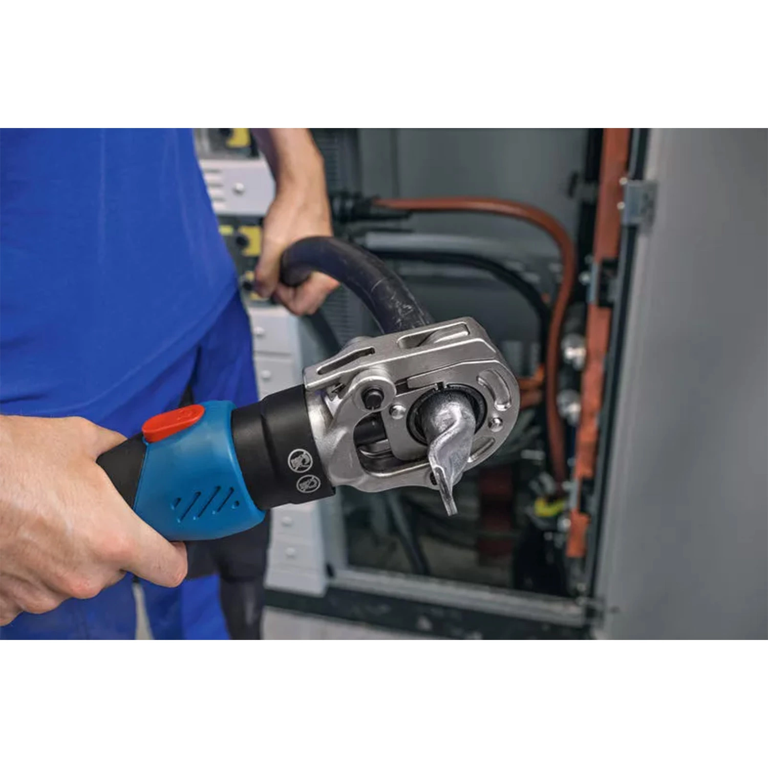 Bosch GPH 18V-60 18V batterie pince à sertir dans un coffret XL-image