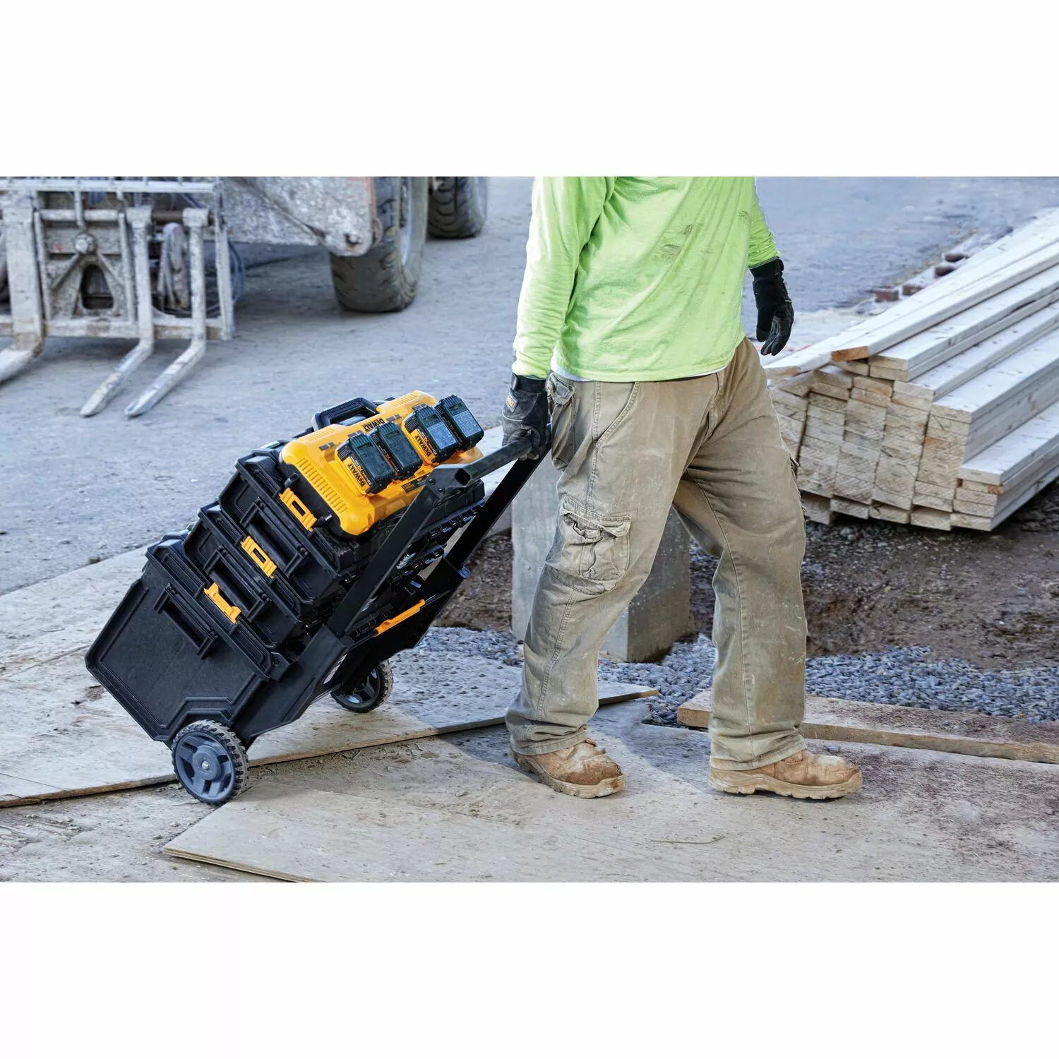 DeWALT DCB104 - Chargeur Li-Ion XR duo 10,8/18/54V-image