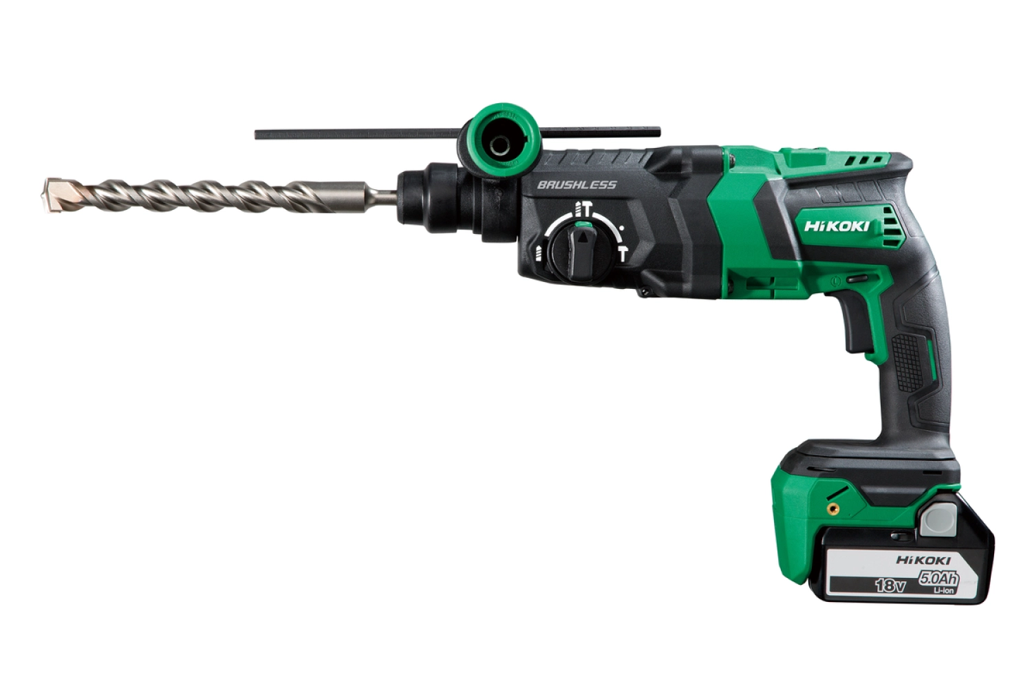 HiKOKI DH36DPEWRZ 36V Li-ion accu boorhamer set (2x 2.5Ah/5.0Ah) in systatiner - 3,2J-image