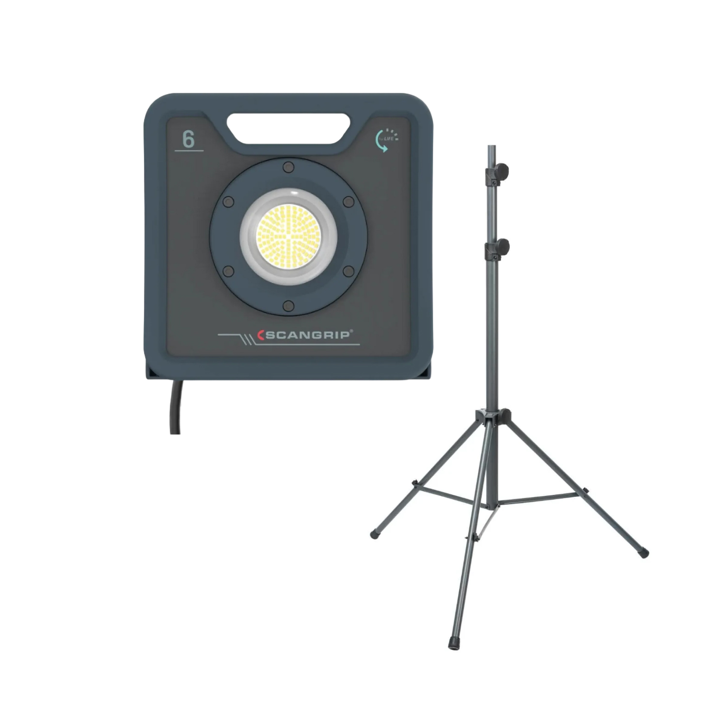 Scangrip Nova 6 Lampe LED avec trépied - 6000Lm - 230V - 41W-image