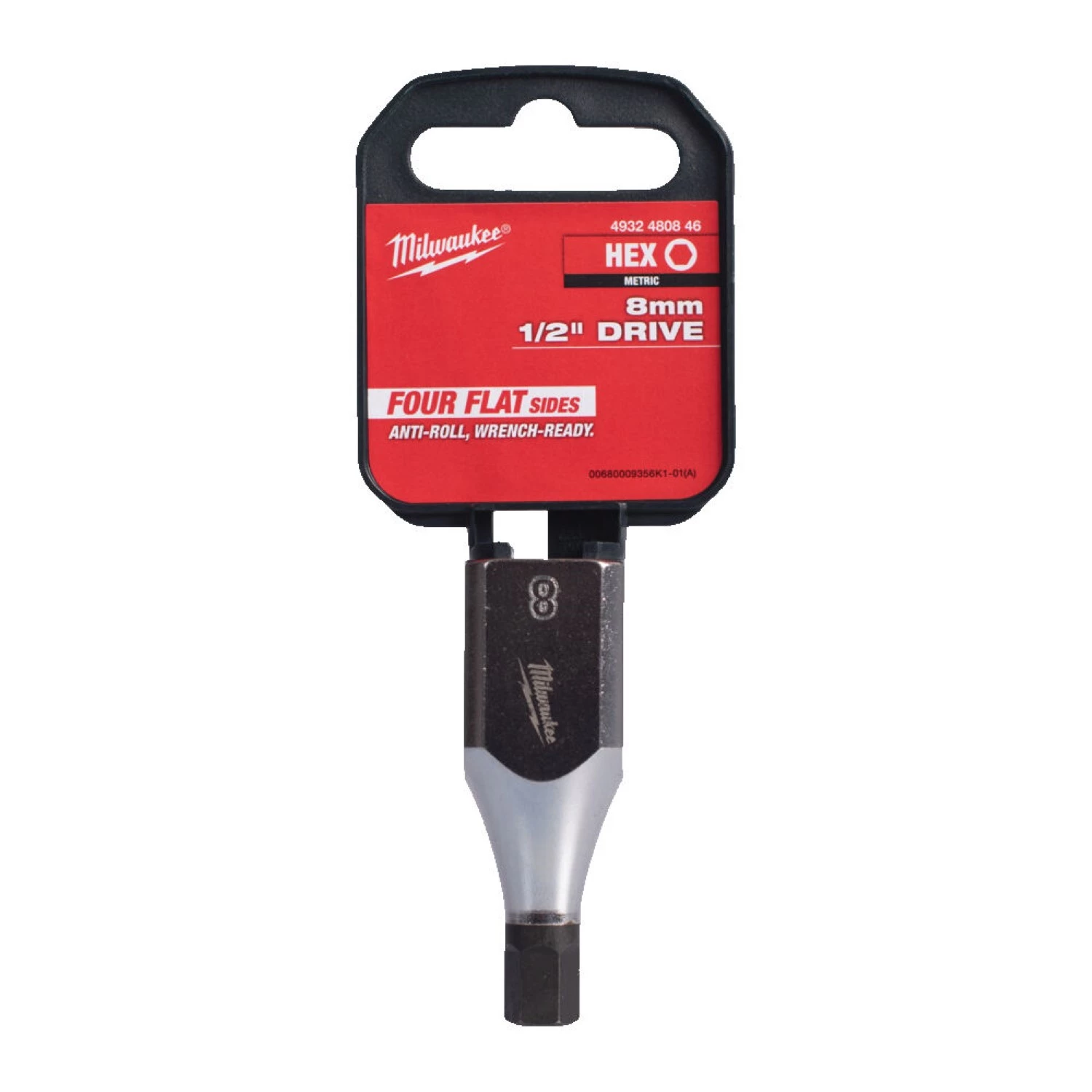 Milwaukee 4932480846 Dop - 1/2" FOUR FLAT™ - Hex 8mm-image