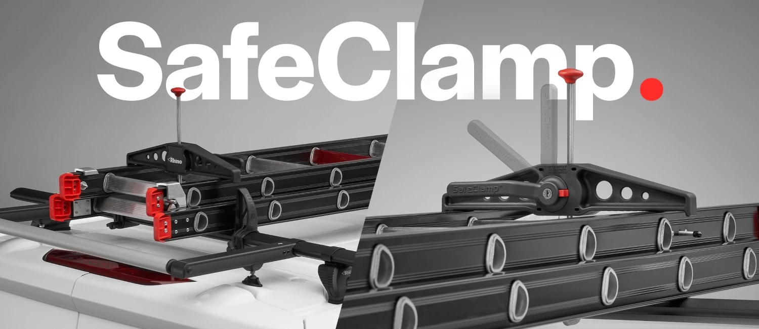 Rhino RAS31 SafeClamp Kit de pinces pour échelle (2 pièces)-image