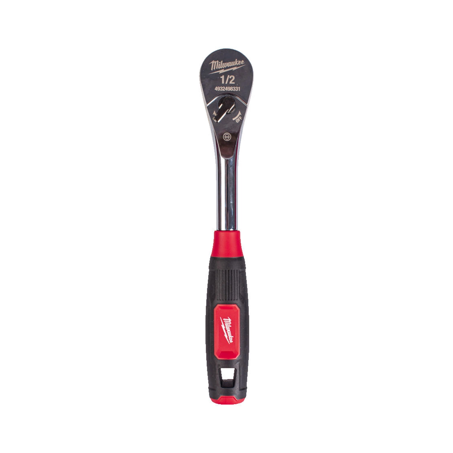 Milwaukee 4932498331 Omschakelbare ratel - 1/2" - comfort grip