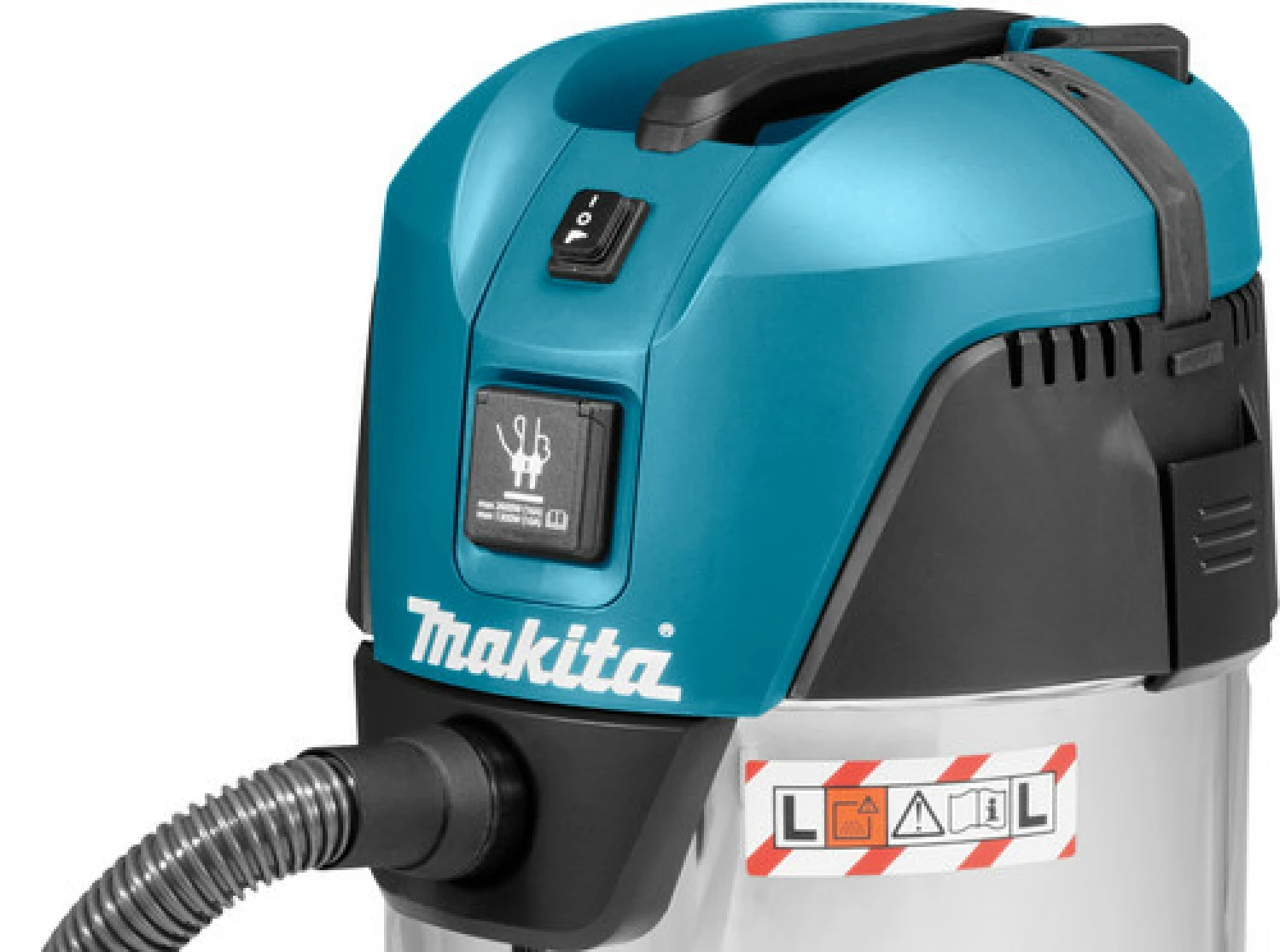 Makita VC3011L Aspirateur de chantier avec 20 sacs à poussière - 1000W - classe L - 23L-image