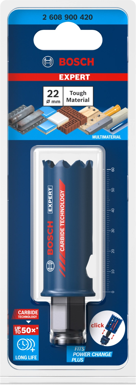 Bosch 2608900420 EXPERT Power-Change gatzaag Tough Material 22mm-image