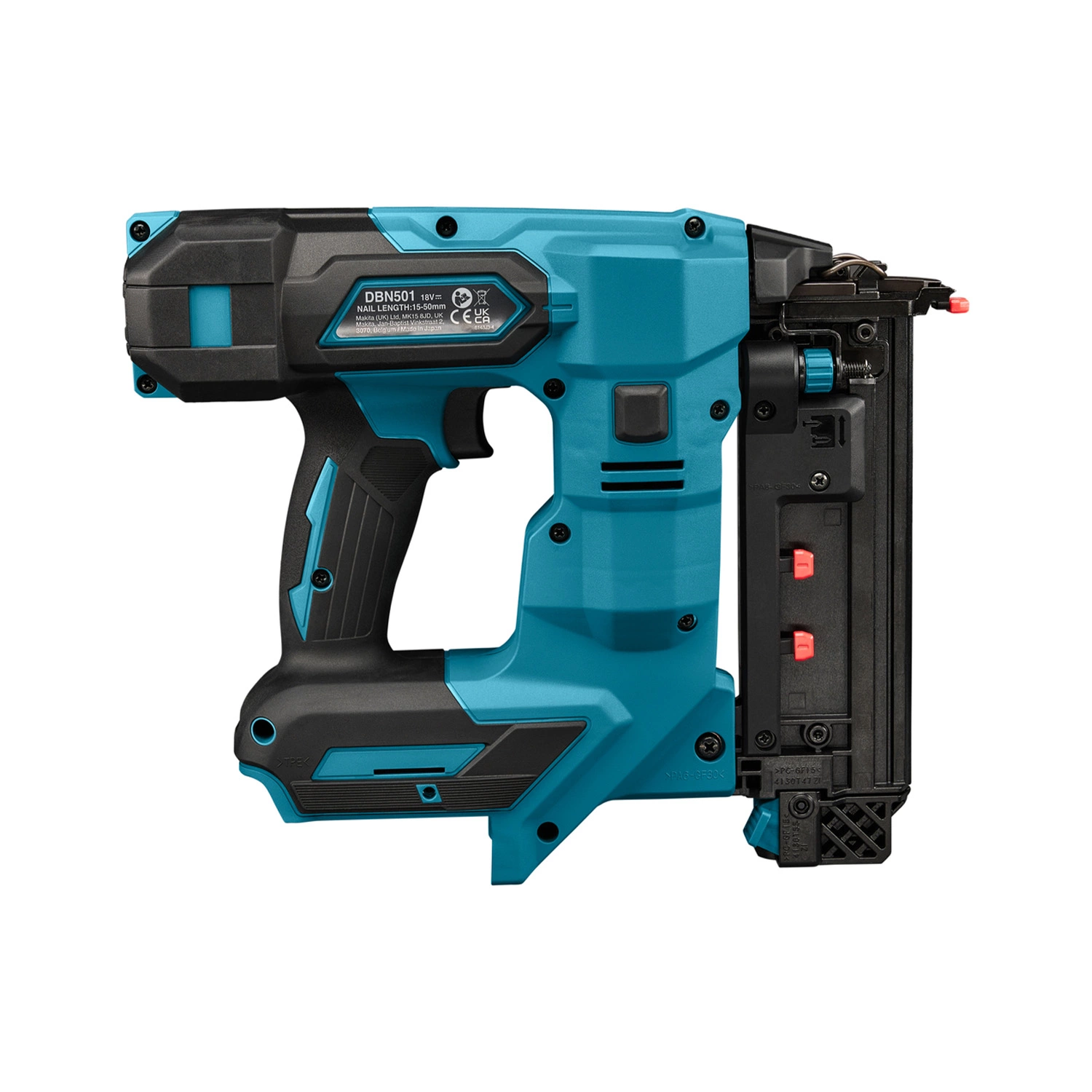 Makita DBN501Z 18V Li-ion accu brad tacker body - 15-50mm - 18 Gauge-image