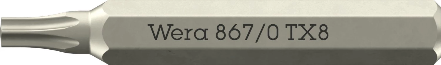 Wera 05058132001 867/0 Torx Micro Bit - TX 8 x 30mm-image