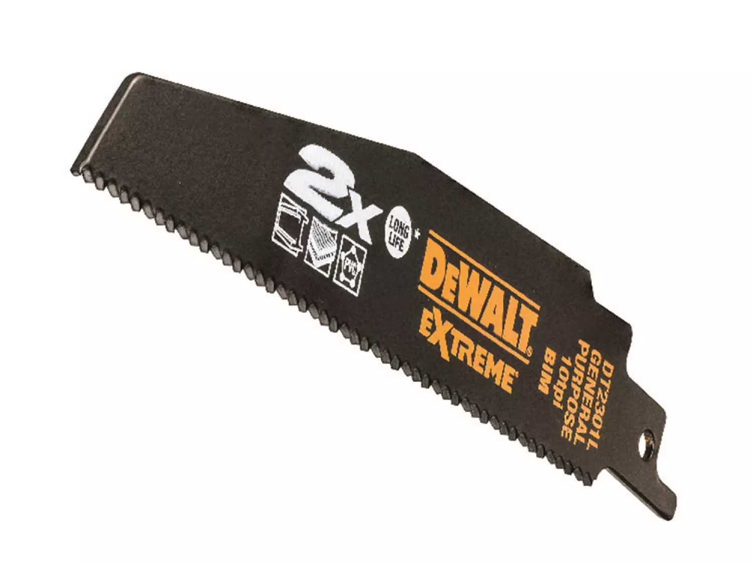 DeWALT DT2301L Reciprozaagblad - 152 x 2,5mm - Universeel (5st)-image