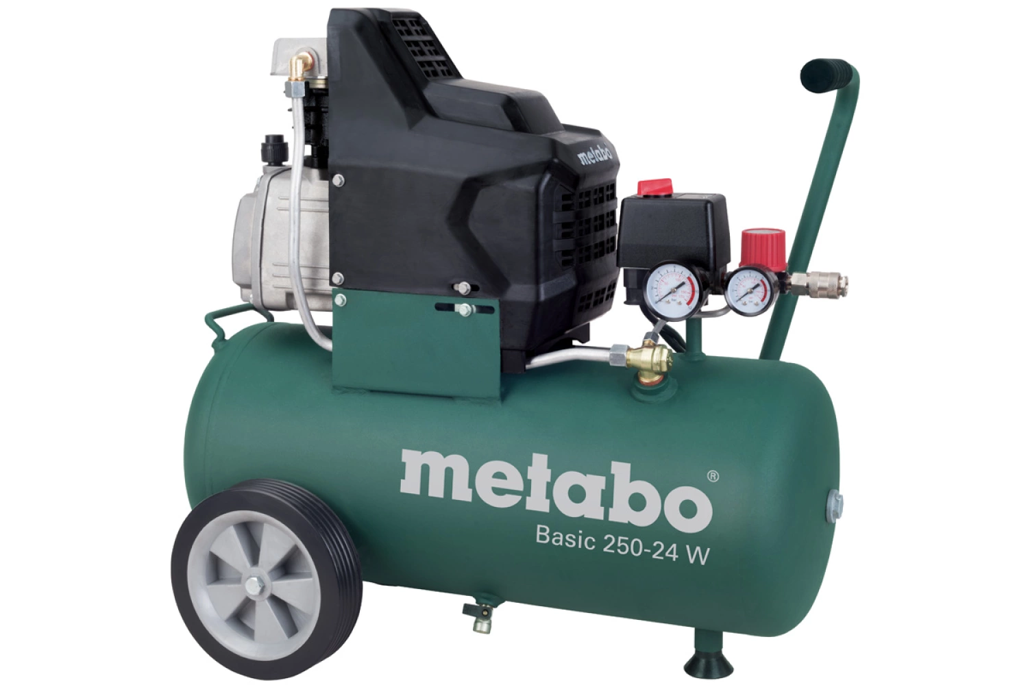 Metabo Basic 250-24 W Compressor - 1500W - 8 bar - 24L - 95 l/min-image