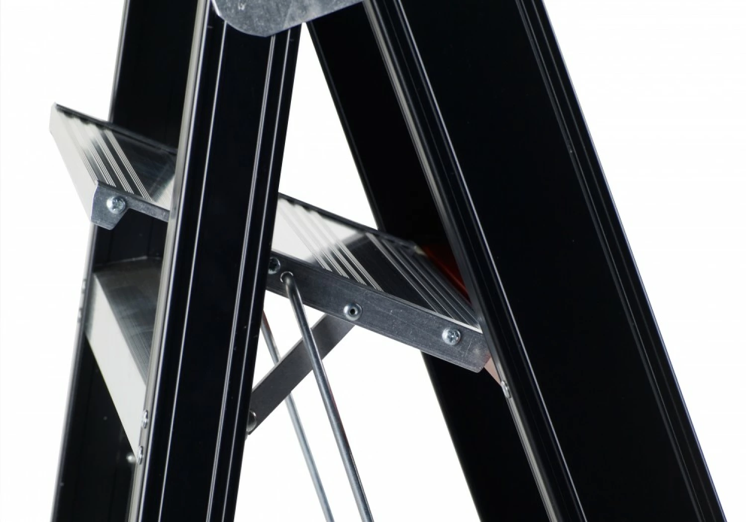 Altrex Taurus TGB 7 Trap - Enkel - Aluminium met coating - 7 treden - max. werkhoogte 3,65m-image