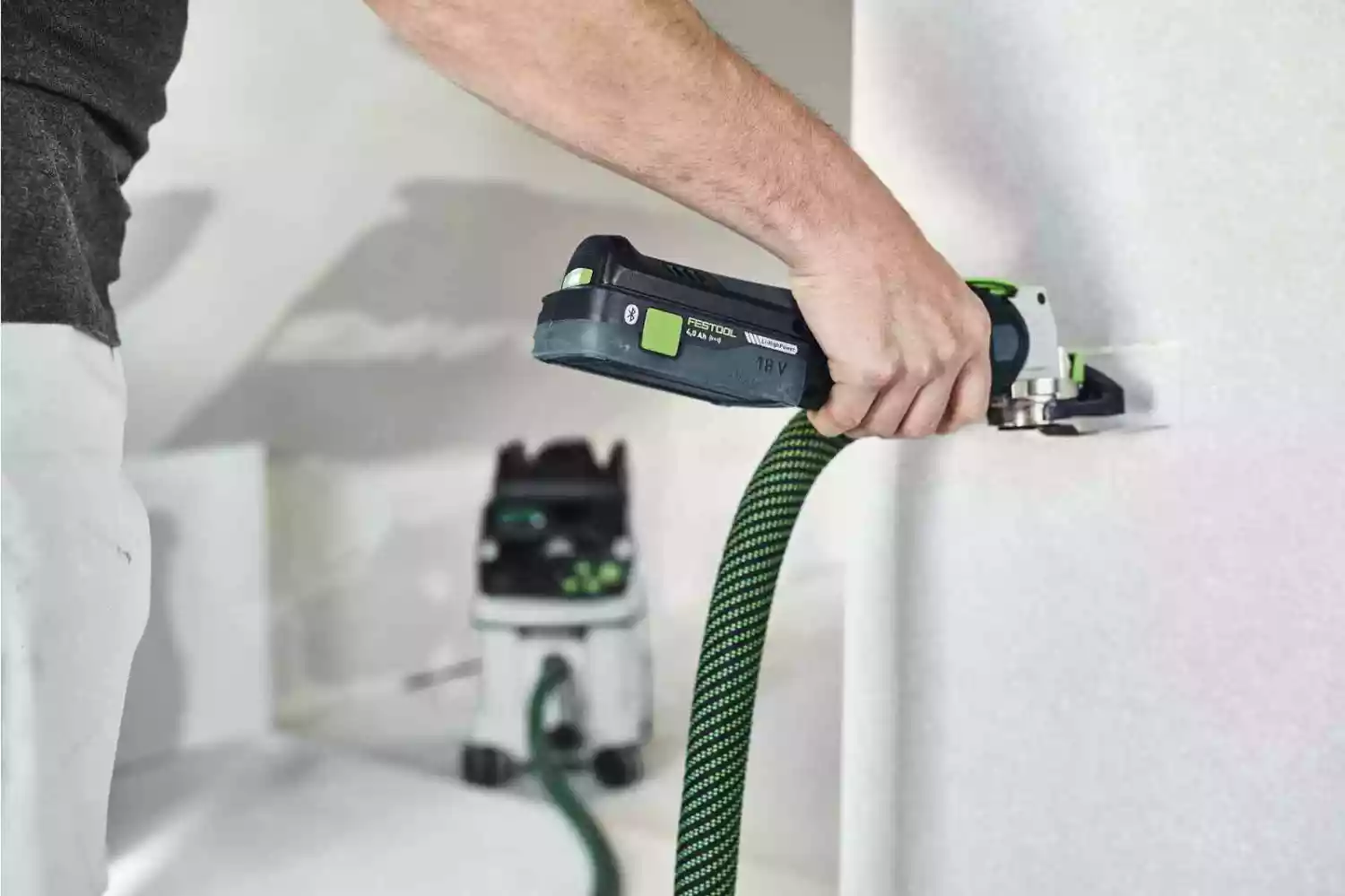 Festool OSC 18 HPC4,0 EI-Set 18V Li-Ion accu oscillerende multitool set (1x 4,0Ah) in systainer - koolborstelloos-image