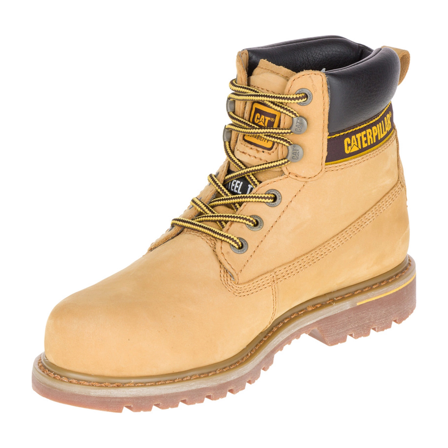 Caterpillar Holton Werkschoen Honey - Maat 44-image
