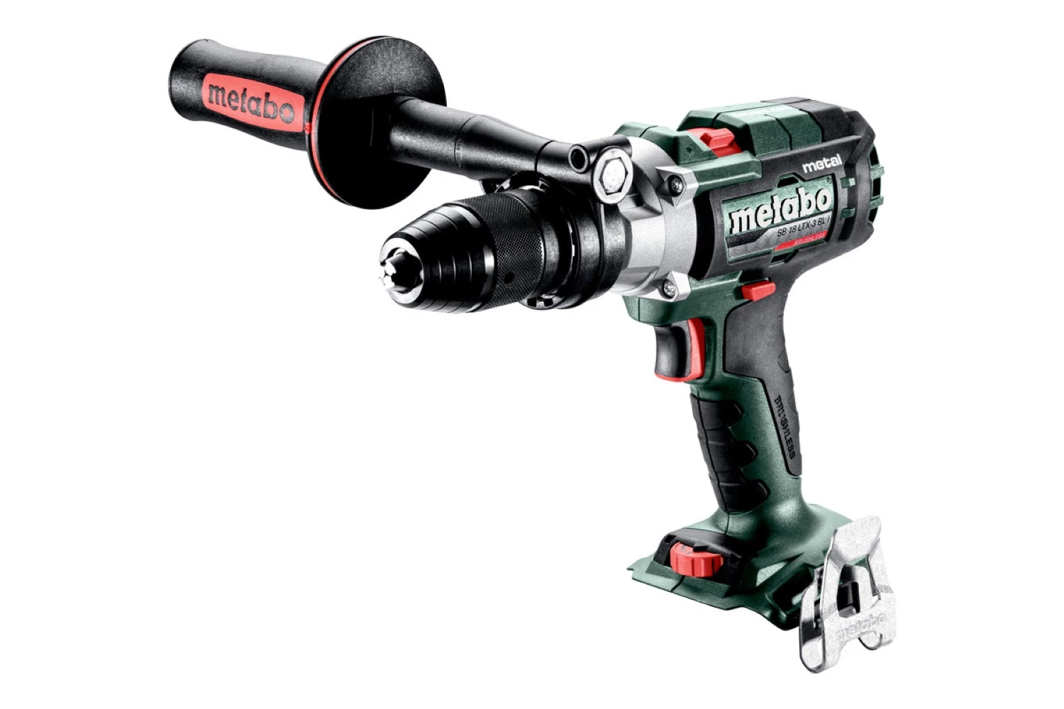 Metabo SB 18 LTX-3 BL I Metal 18V LiHD accu klopboormachine set (2x 5.2Ah accu) in metaBOX - 130Nm - 68mm-image