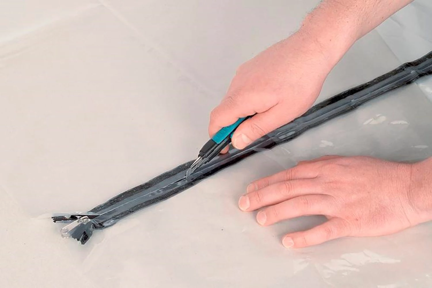 Wolfcraft 4005000 Porte anti-saleté - avec fermeture éclair-image