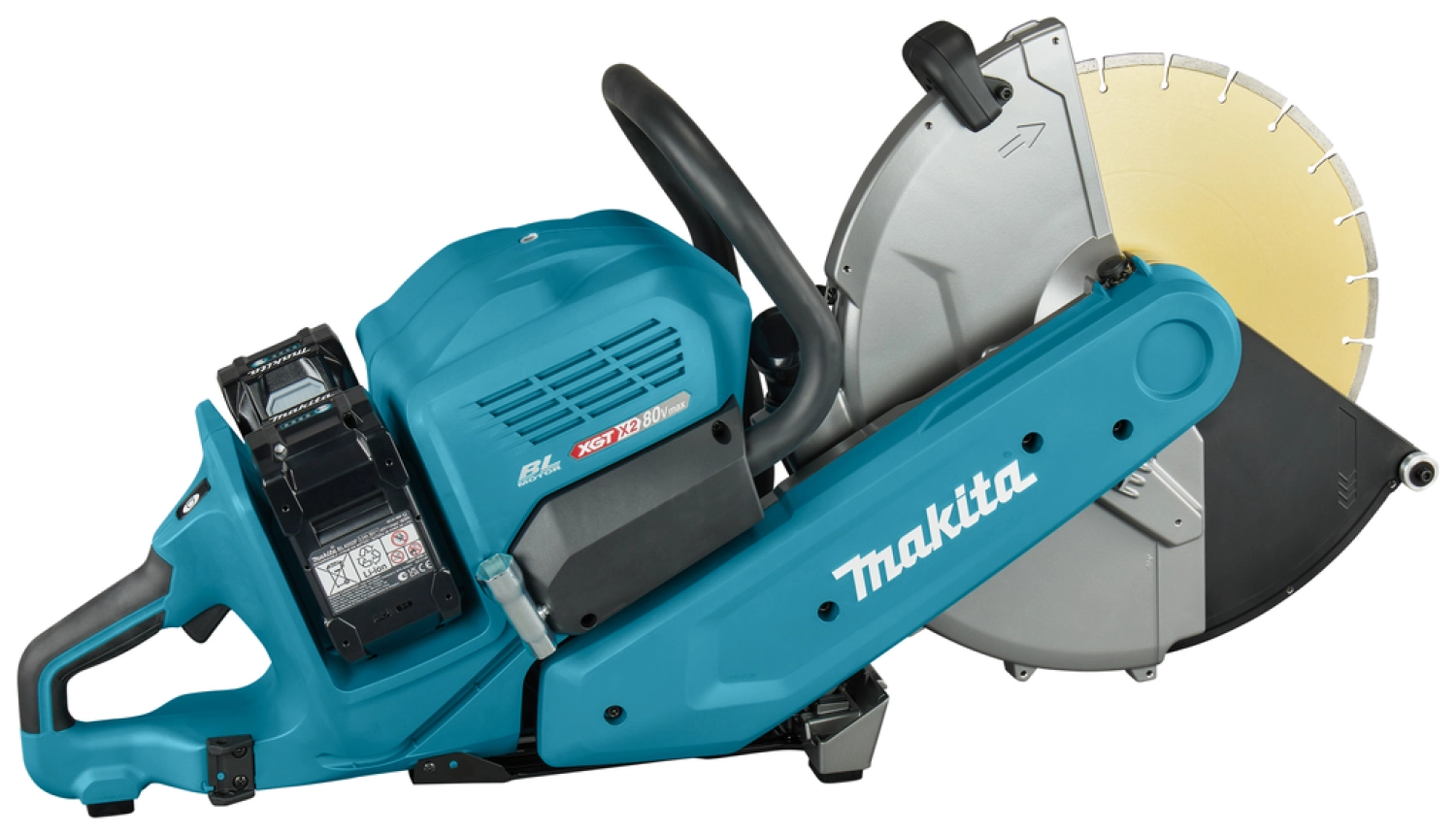 Makita CE002GL204X XGT 2x40 V Max Li-ion accu Doorslijper set (2x 8,0Ah) in doos/Mbox - 355mm-image