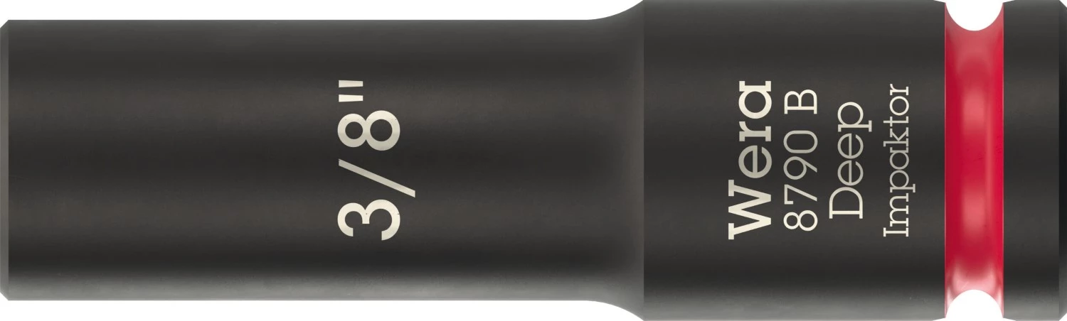 Wera 05005566001 8790 B Impaktor Deep Longue douille à choc - 3/8« - hexagonale - 63 mm-image