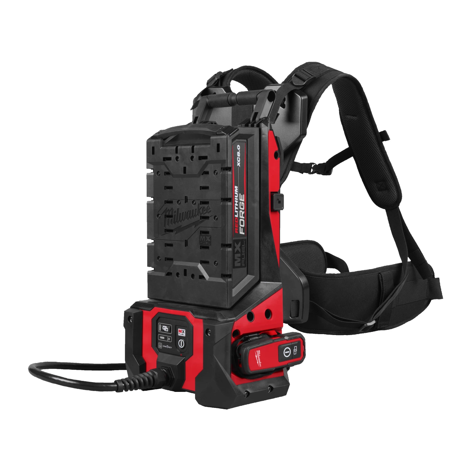 Milwaukee MXF CVHF-802 MX Fuel accu hoogfrequent betontrilnaad set (2x 8.0Ah accu)-image