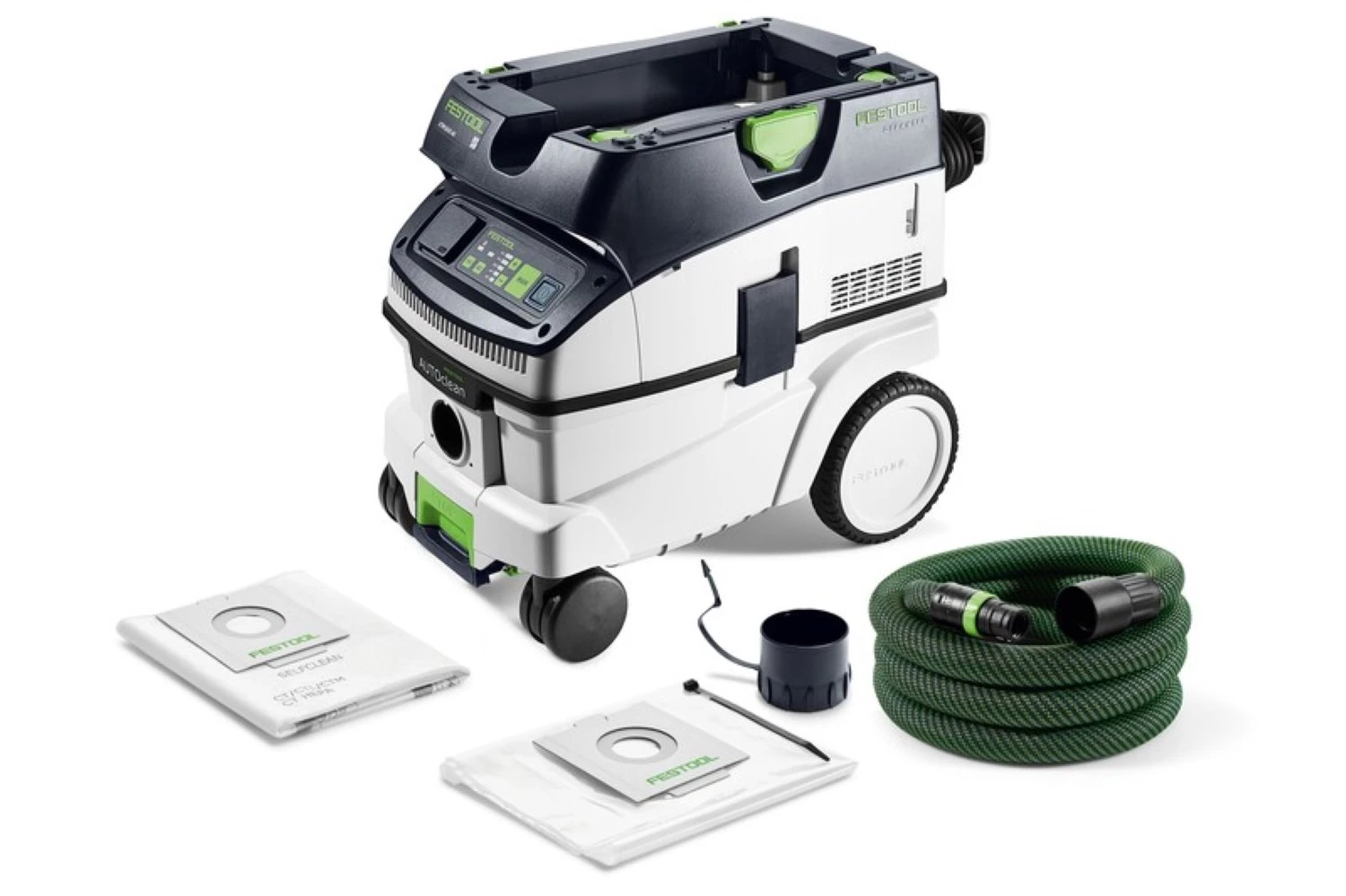 Festool CTM 26 EI AC Aspirateur de chantier - 1200W - classe M - 26L-image
