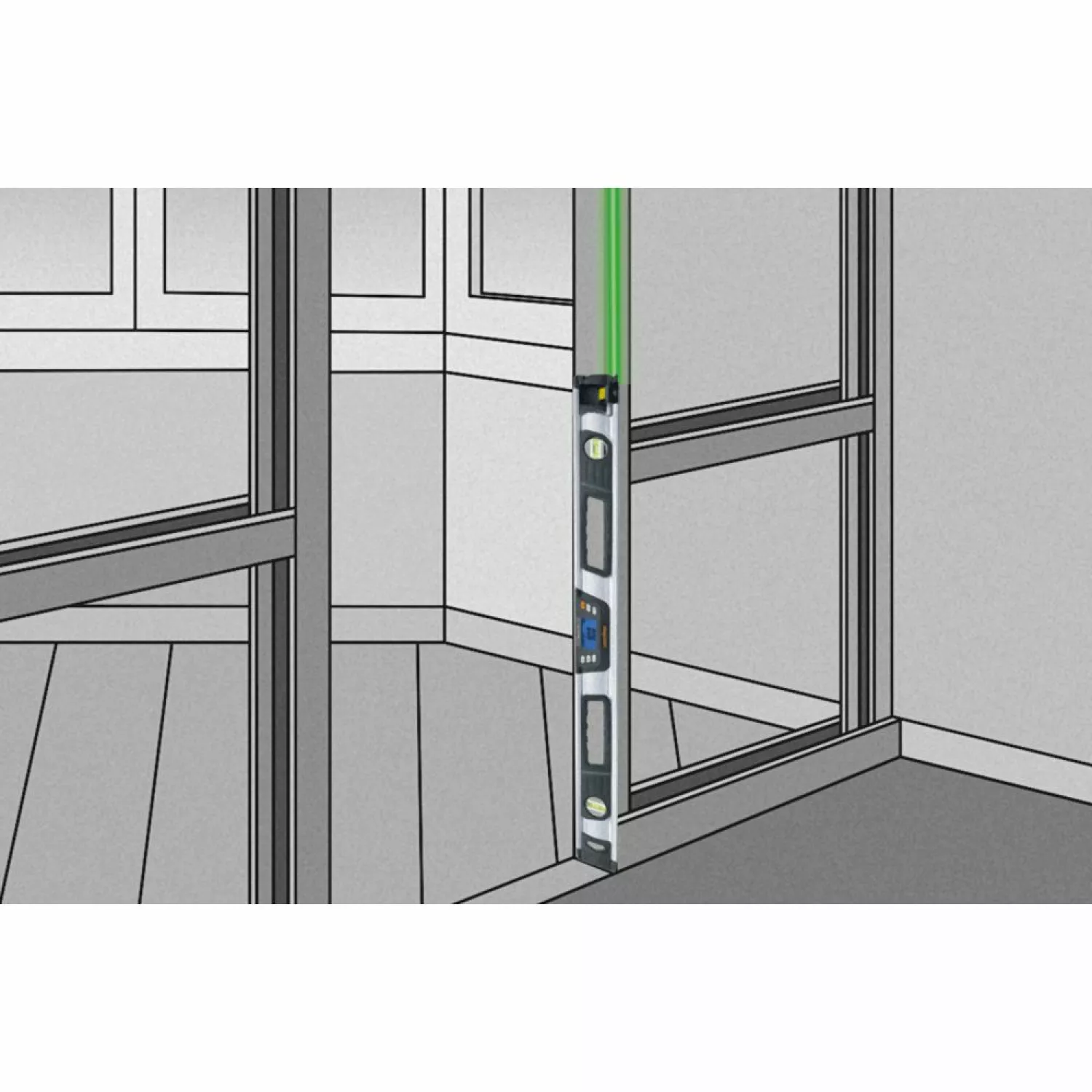 Laserliner 081.257A - Mercury DigiLevel Laser G80-image